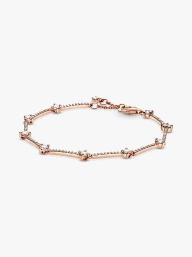 Brazalete Barras de pavé deslumbrante