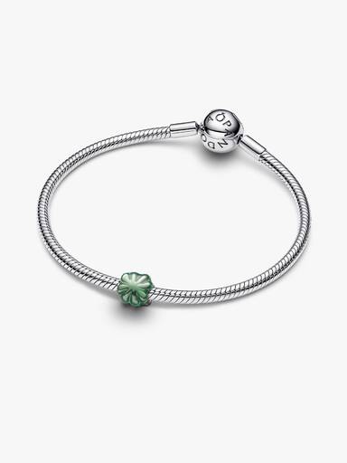 Mini charm Trébol verde