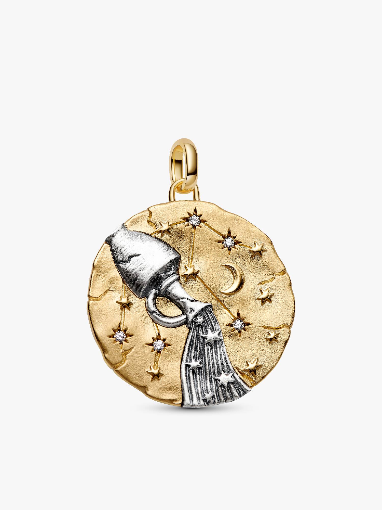 Charm Medallón grande Signo Zodical Acuario
