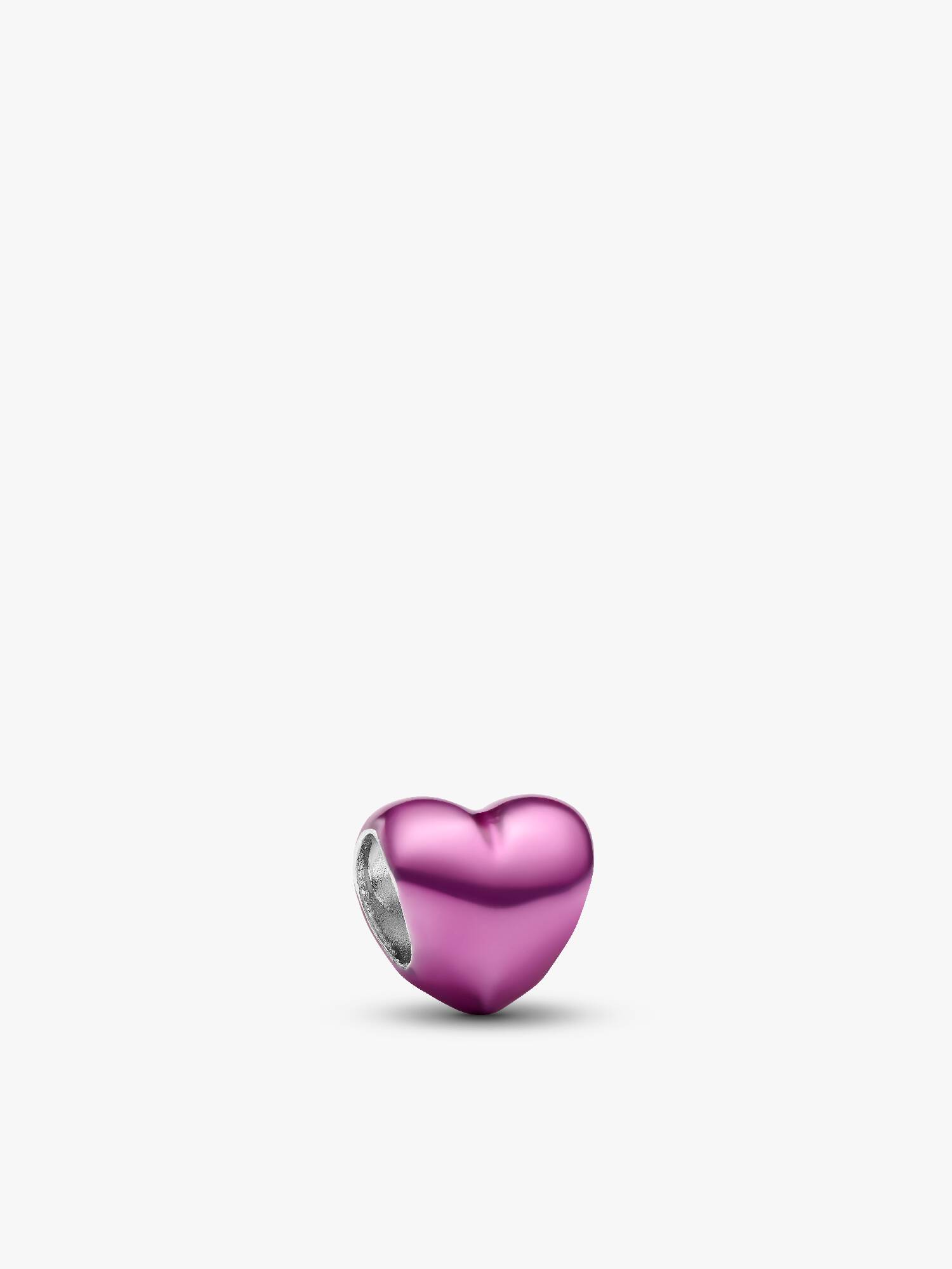 Mini Charm Corazón Rosado