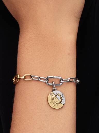 Charm Medallón Signo Zodiacal Piscis