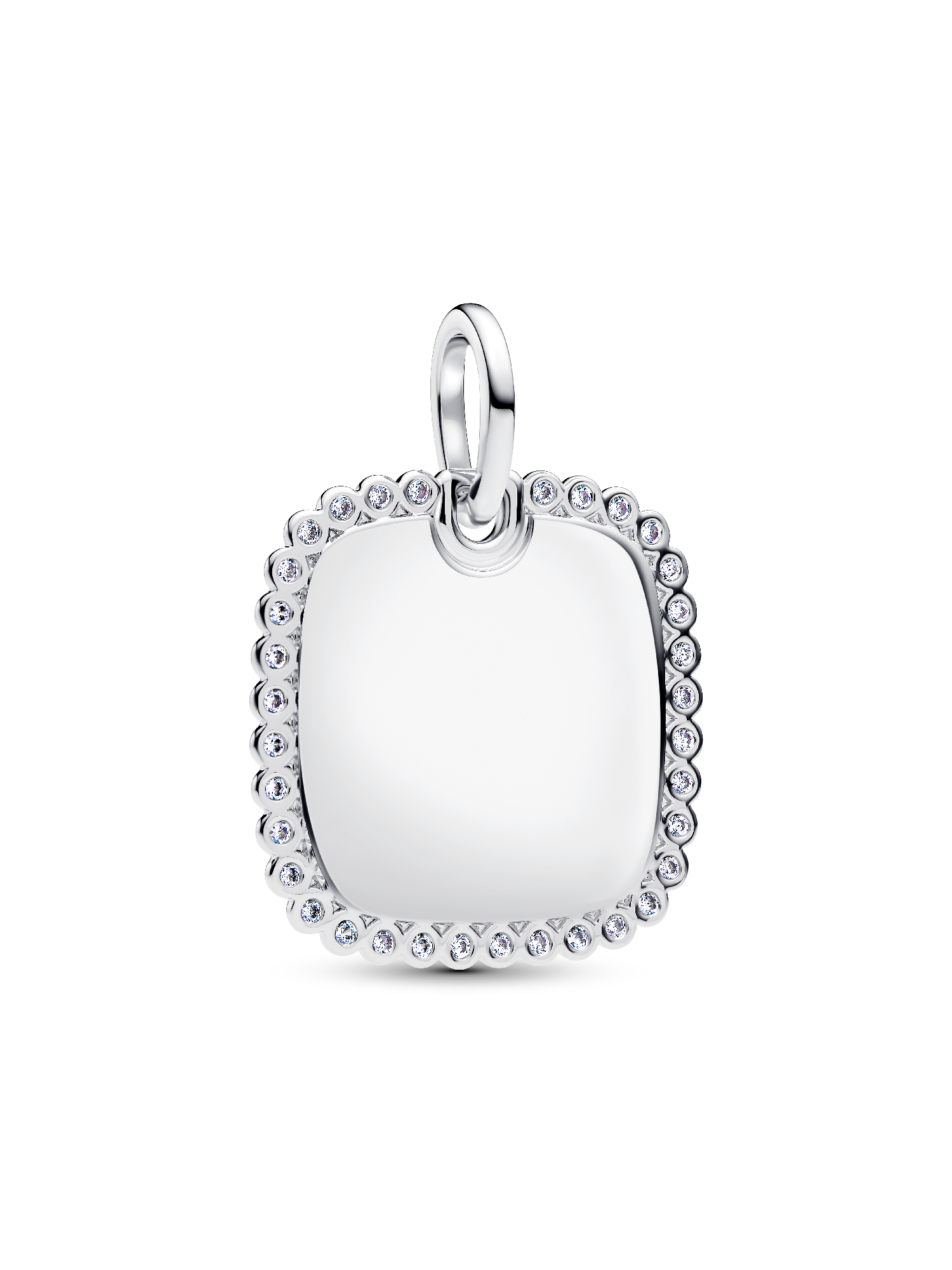 Colgante Placa grabable cuadrada