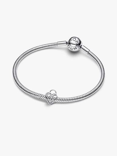 Charm calado Corazón con candado