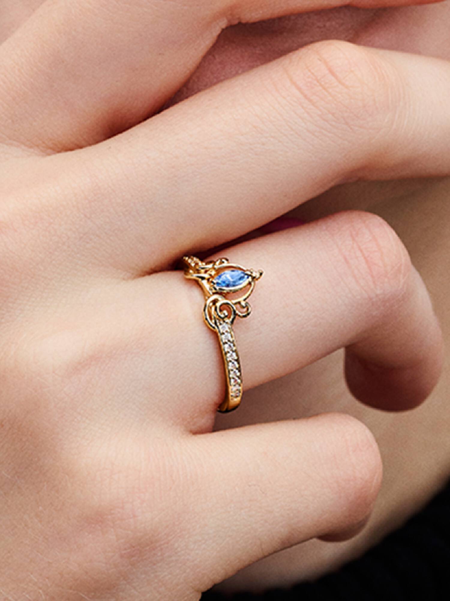 Anillo Carruaje Cenicienta de Disney