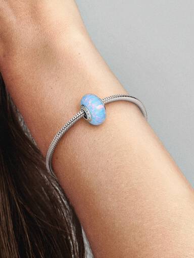 Charm Océano azul opalescente