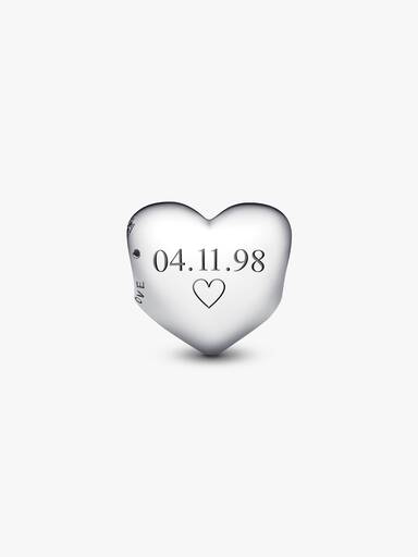 Charm Corazón Grabable BE LOVE