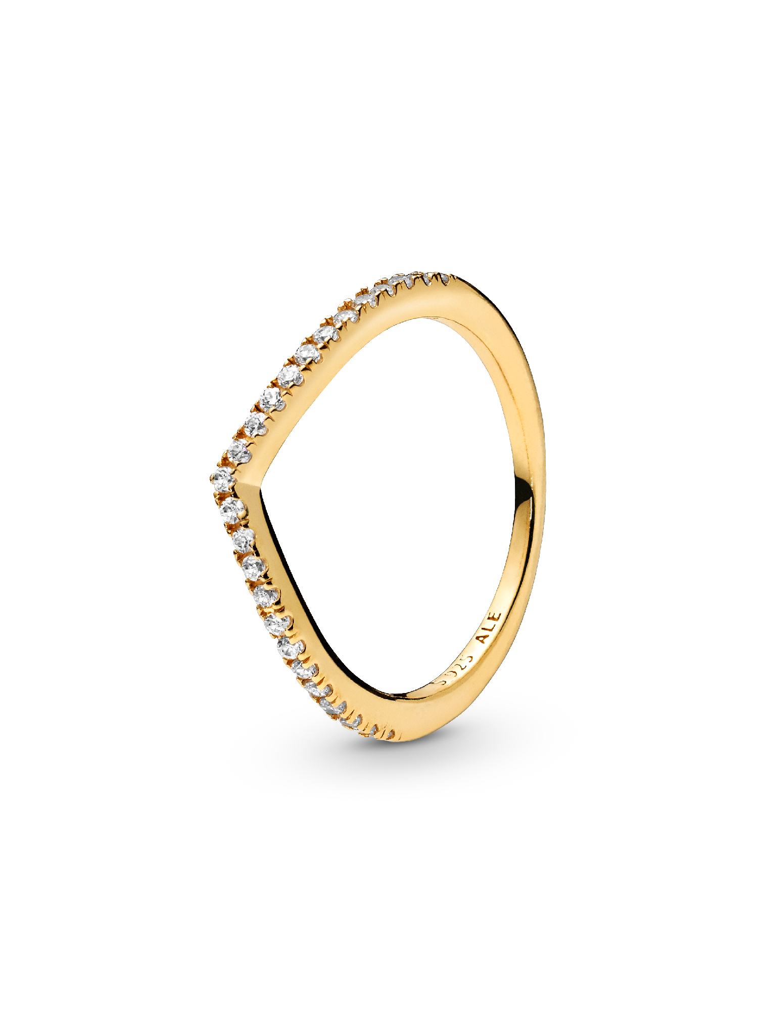 Anillo Hueso de los deseos deslumbrante