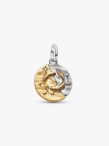 Charm Medallón Signo Zodiacal Piscis