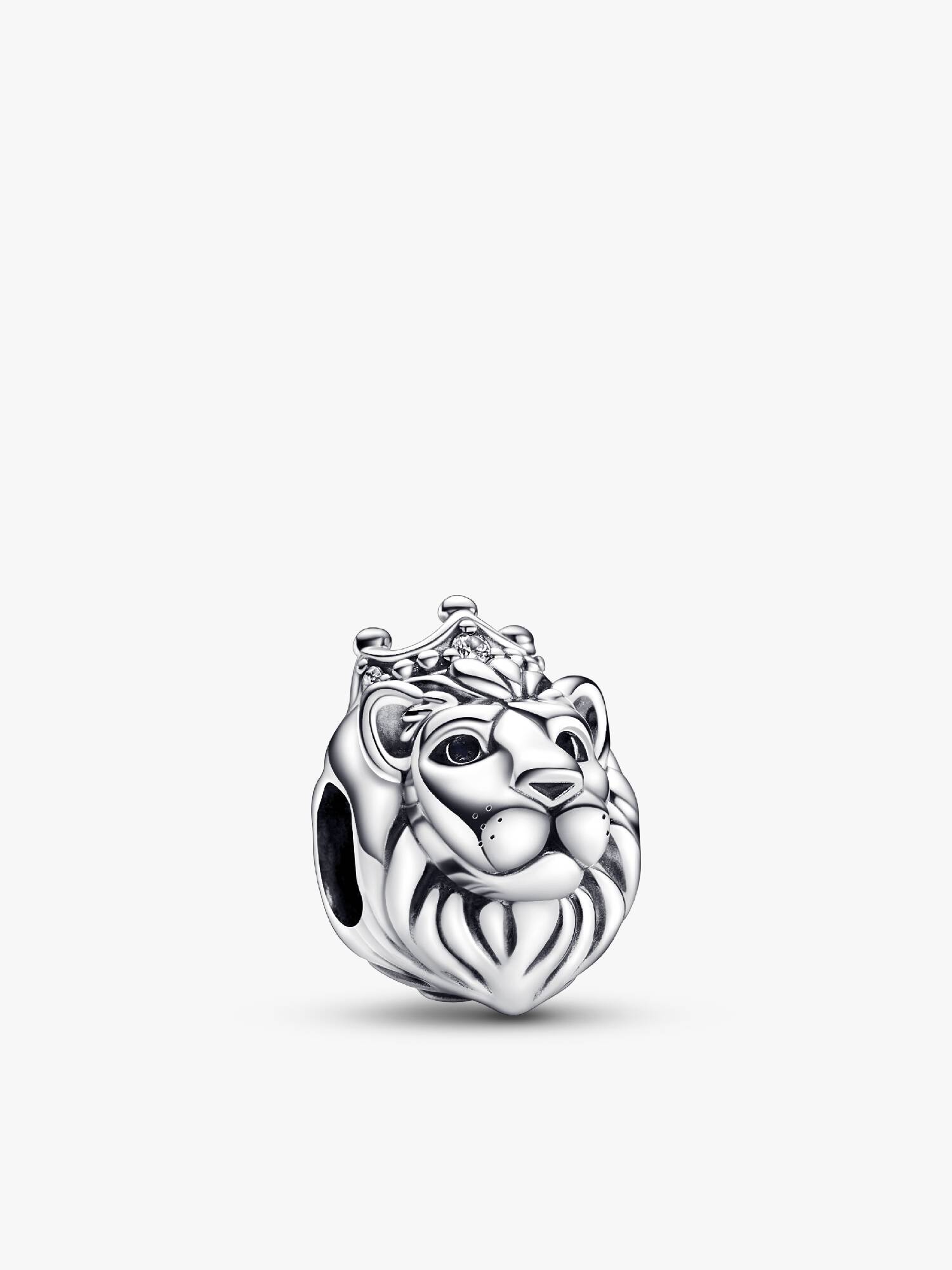 Charm León real Pandora Plata Esterlina