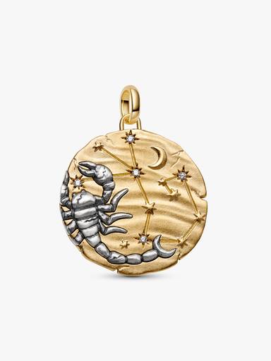 Charm Medallón grande Signo Zodical Escorpión