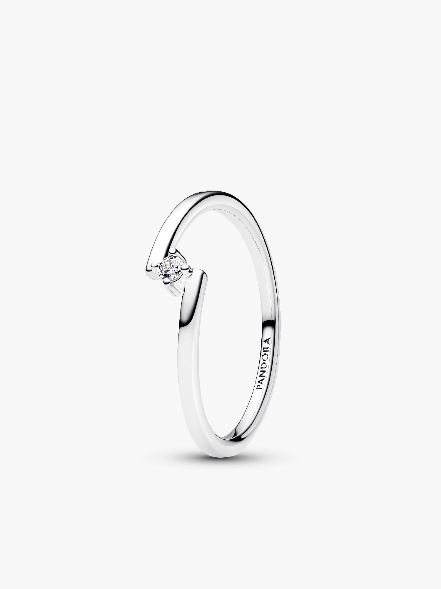 Anillo Solitario Dividido