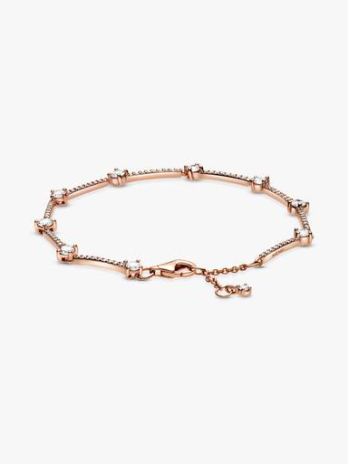 Brazalete Barras de pavé deslumbrante