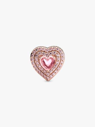 Charm Corazones relucientes en niveles