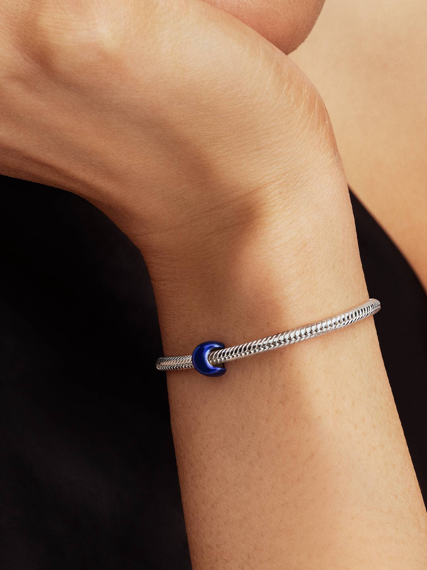 Mini Charm Luna Azul