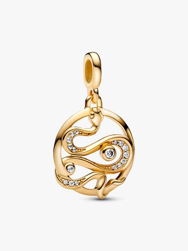 Charm Medallón Serpiente de pavé Pandora ME