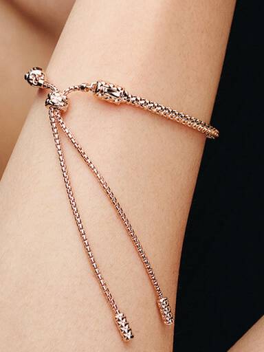 Brazalete Deslizante Cadena con Tachuelas