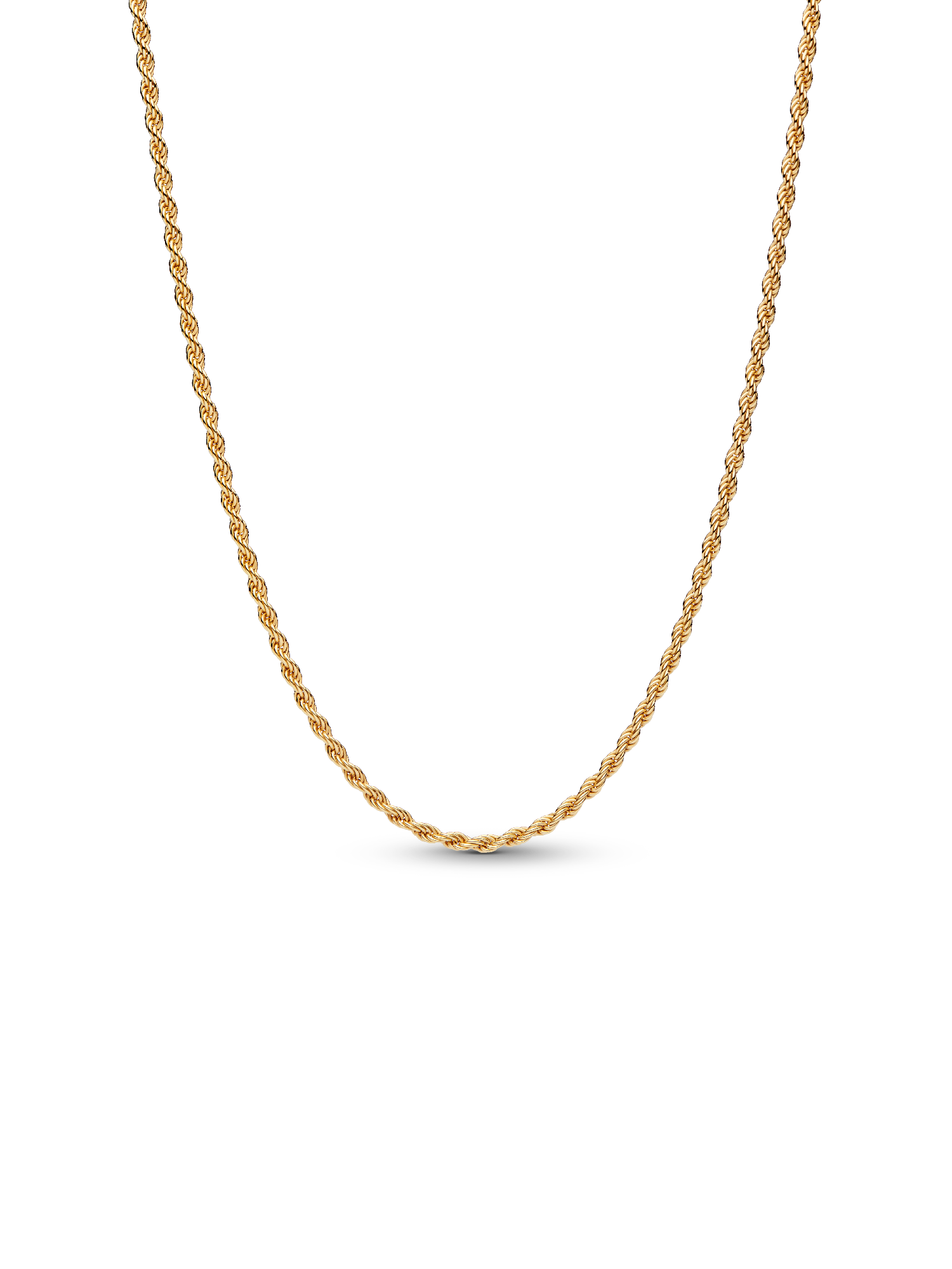 Collar de cadena de cuerda