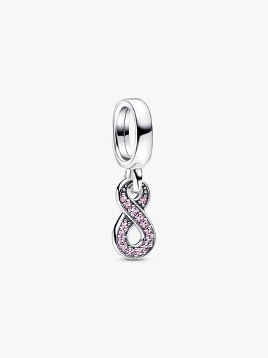 Charm colgante de Infinito resplandeciente