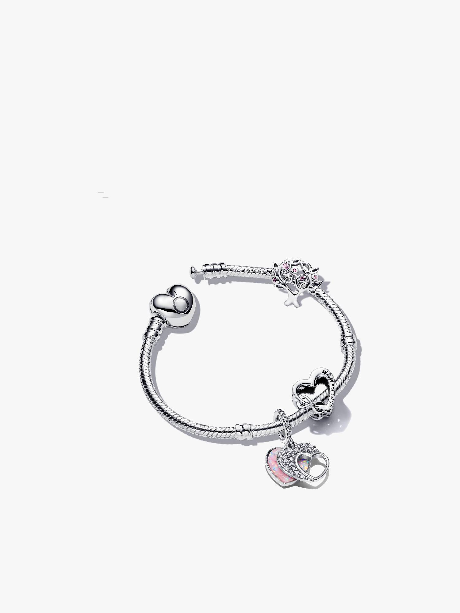 Set de Regalo Charm y Pulsera Para Mi Hermosa Mamá