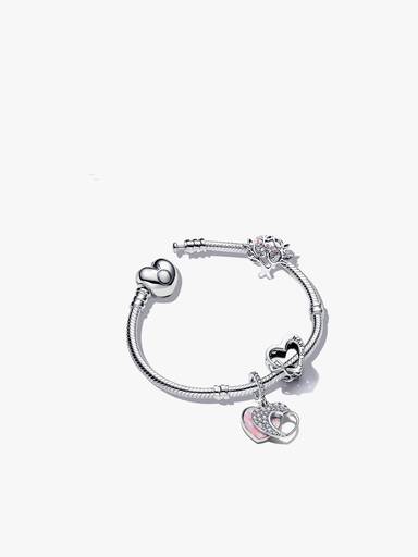 Set de Regalo Charm y Pulsera Para Mi Hermosa Mamá