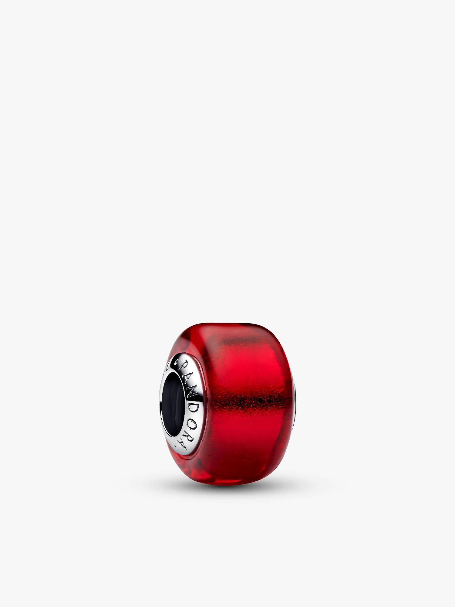 Charm de cristal Murano rojo
