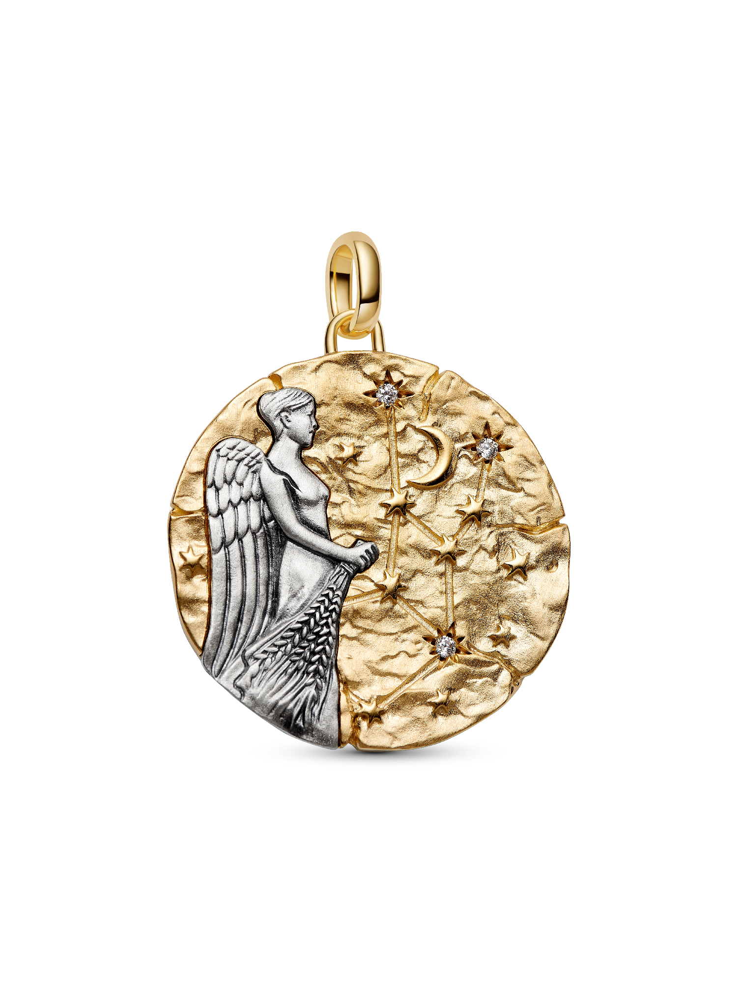 Charm Medallón grande Signo Zodical Virgo
